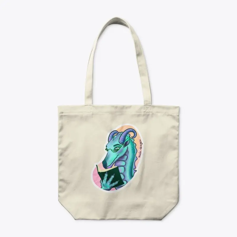 Book Dragon Tote